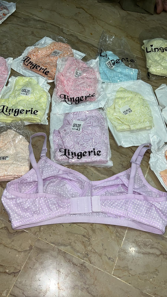 INDIAN LAWN BRA
