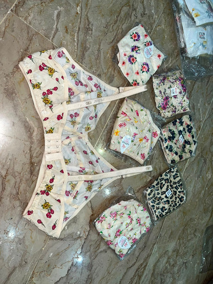 FLORAL BRA