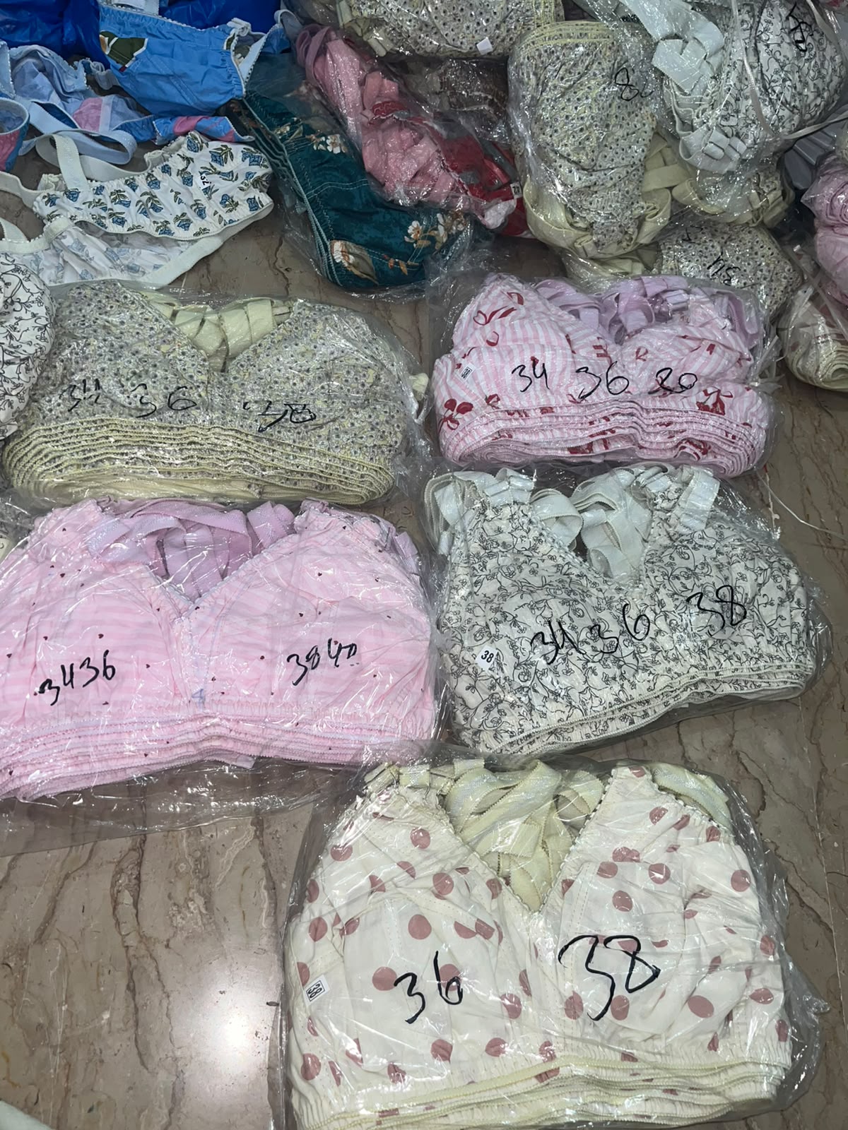 Soft Cotton Bras ( pack of 5)