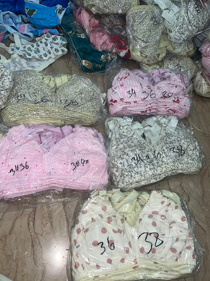Soft Cotton Bras ( pack of 5)