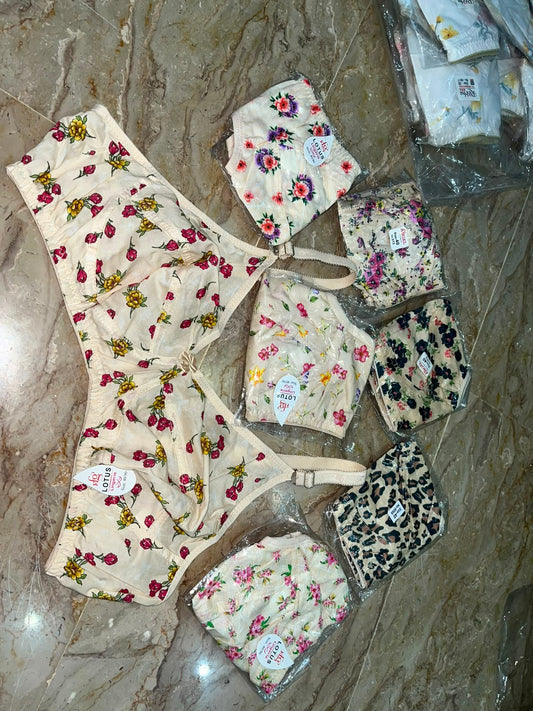 Soft Cotton Bras ( pack of 5)